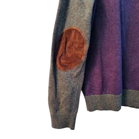 Tommy Hilfiger Charcoal and Plum Knitwear Size XXL  10 0509 - Picture 6 of 8